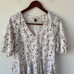 Universal Threads Women's Bell Elbow‎ Sleeve Mini A Line Floral Dress Medium Universal Thread Photo 5