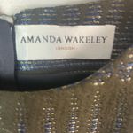 AMANDA WAKELEY Midnight/Multi Tapis Short Jacquard Dress size 6 Black Photo 2