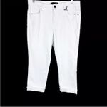 Kut From The Kloth Catherine Crop Straight-Leg White Jeans A375696 NWT QVC Photo 5