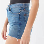 BDG Urban Outfitters Girlfriend High Rise Jeans Denim Shorts Blue Size 27 Photo 2
