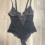 hey Shape NWT size medium Black lace bodysuit tummy control Corset top Body Suit Photo 4