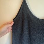 Brandy Melville  Dark Grey Ribbed Tank One Size Photo 1