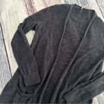 Marine layer  Navy Blue Lightweight Cotton Open Cardigan Photo 2