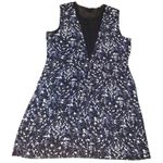 Metaphor  mesh v neck printed dress Photo 1