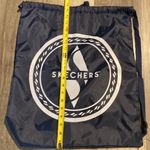 Skechers nylon navy blue drawstring backpack Photo 6