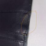 Coach  Slim Zip Wallet Black Leather Large Minimalist Quiet Luxury Neutral Photo 5