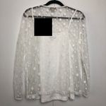 Charlie Paige  2 Piece Lace Polka Dot Top White Photo 5