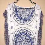 Cupshe Women’s Boho Floral Print Kaftan Beach Swim Cover-Up Dress OSFM One Size Photo 1