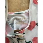 Kaohs Swim White & Peaches Bikini Top S/XS $98 Photo 3