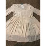 Filly Flair Dress Womens L New Ivory Partially Lined Photo 5