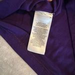 Lauren Ralph Lauren Purple Turtleneck Stretch Top sweater short sleeve viscose L Size L Photo 5