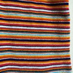 Esprit Vintage Espirit Striped Terry Whimsical Funky Orange Stripe T Shirt Size Large Photo 3