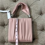 Topshop ‎ Pleated Faux Leather Bag Photo 11