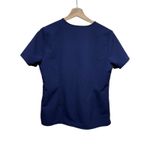 FIGS  Technical Collection Catarina Pocket‎ Scrub Top Women Sz S Blue V-Neck Photo 1