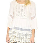 Raga Revolve  Sun Goddess Tunic Dress in Egg Shell Photo 0