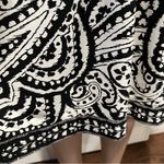 Chico's  3 Monochrome Paisley Mini Dress smocked waist Photo 9