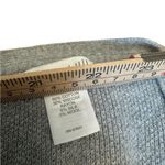 J Jill Gray Silk Wool Blend Oversized V Neck Tunic Sweater Women’s M in EUC Size M Photo 6