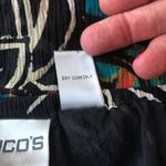 Chico's  Silk Skirt Lined Tribal Asymmetrical Boho Photo 9