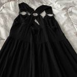 S-Twelve Black Y2K Tattoo Print Embellished “Love Forever” Maxi Dress, size S Photo 11