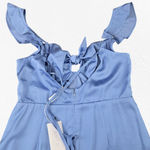 ASTR  the Label Baby Blue Ruffle Coquette Marla Babydoll Mini Dress Size Medium Photo 12