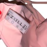 Zaful NWT  Blush Pink Bikini Set Cheeky Padded Strappy Photo 5