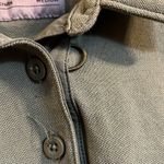 FIGSPRO Pique Longsleeve Polo Top‎ Olive Green Medium Photo 4