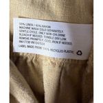 Fe Noel Women Sz 26 Yoke Barrell Leg Balloon Lantern Linen Lagenlook Boho Beige Tan Photo 5