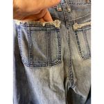 St John Sport Women's Size 12 Straight Leg Jeans Blue Distressed Medium Wash Photo 3