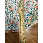 st. john's bay Women Size 2X Floral Button Down Shirt Long Sleeve Cotton Pockets Photo 3