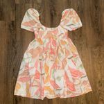 Abercrombie & Fitch NWT Abercrombie Keyhole Babydoll Mini Dress Floral Print - XXSP Photo 4