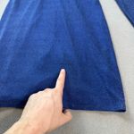 Wild Fable  Dress L Women Blue Sparkle Knit Cutout Twist Long Sleeve Sheer NWT Photo 7