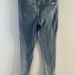 Seven 7 Blue Jeans 34x29 Pearls High Rise Skinny Tag Size 16 Photo 4