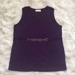 ⭐️ Purple tank top with belt Size undefined Photo 0