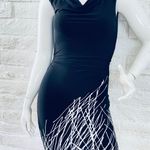 Calvin Klein dress black white size 2 Good Condition Photo 0