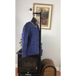 Ruby Rd  Blazer 16 Purple Textured Fabric Long Sleeves Women Jacket Open Front Photo 3