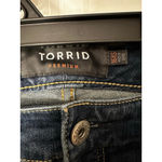 Torrid Women's  Dark Blue Denim Jeans Size 16 Short Photo 4