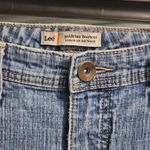 Lee Jeans Womens Blue Midrise Bootcut Slender Secret Fit Classic Denim Everyday Photo 2