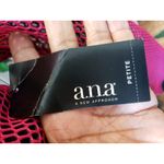 a.n.a  Bomber Jacket Womens PL Pink Black Mesh Polyester Long Sleeve Full Zip Photo 1