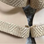 Talbots Two Strap Natural Woven Slide Sandals Photo 2