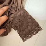 ASOS  Design Kalia Lace Mini Dress Brown Size 6 NWOT– Boho Romantic Party Style Photo 5