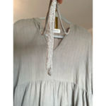 Impressions  Tunic Top Mini Dress Boutique Tiered Cotton Gauze Spring Summer Boho Photo 2