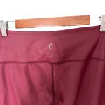 Zyia Active - Red Metallic Light N Tight High Rise Full Length Leggings Sz 14-16 Photo 6