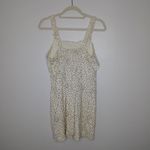 Urban Outfitters Wren Dotted Linen Ruffle Mini Dress Photo 8