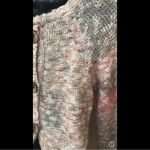 American Rag  spring knit sweater button back long sleeves M Photo 8