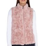 Nicole Miller Light Pink Fleece-Lined Vest Photo 1