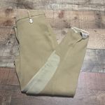 VEQUI Comfort Women's Tan Khaki Equestrian Breeches Knit Riding Pants Sz 30 Photo 1