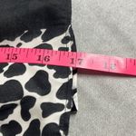 Parker Black White Animal Print Strapless Smocked Top Peplum Small Back Zip NWOT Photo 9