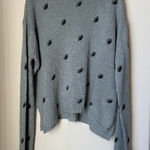 Wooden Ships mini football V neck breaker knit sweater Size M/L Photo 0