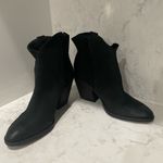 Lucky Brand New! Leather Loxona Western Bootie Black Sz 6.5 Photo 2