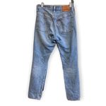 Levi's  501 High Rise Skinny Leg Button Fly Distressed Jeans Size 24 Photo 4